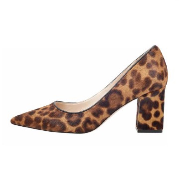 Marc Fisher Leopard Pointed Toe Pumps - Picture 4 of 4